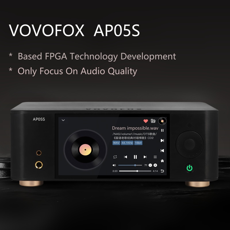 Audio Music App - VOVOFOX-HiFi AP05S Lossless Music Player Based
