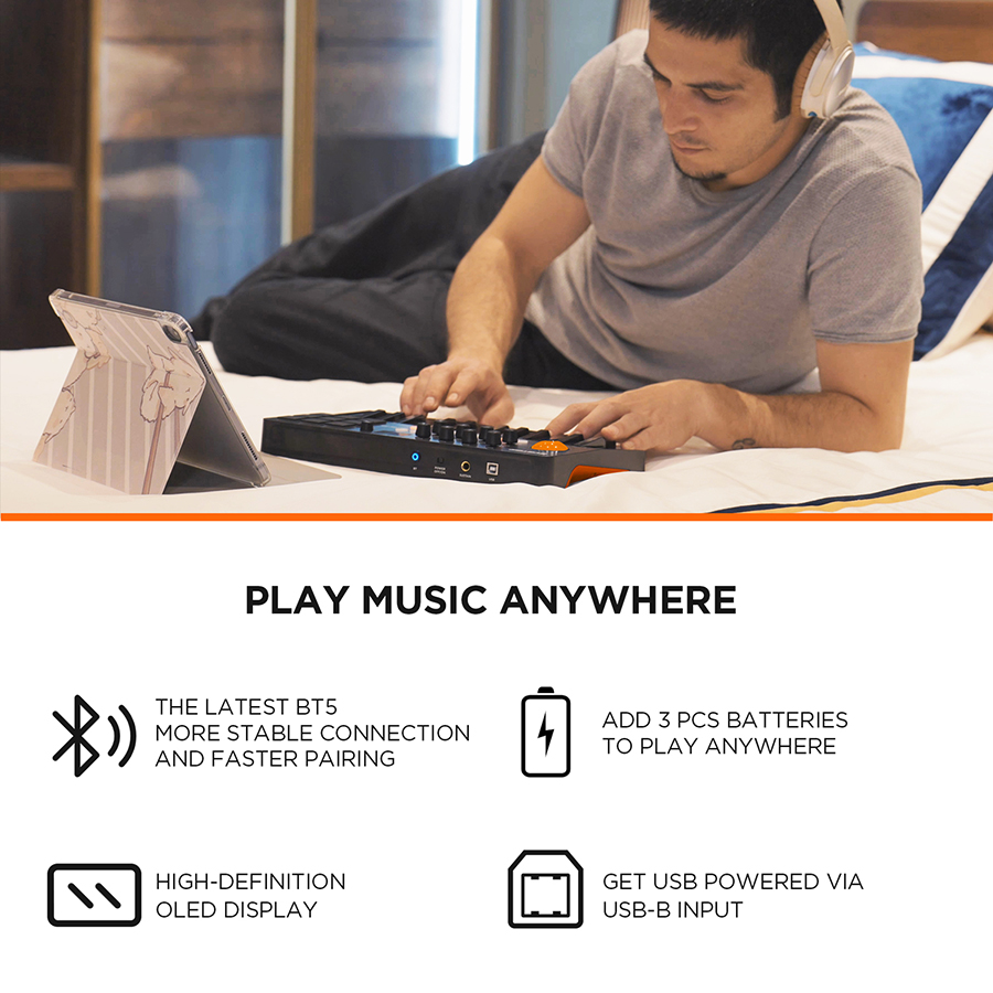 Keyboard MIDI Controller With  - Midi Controller Pad 评论和价格