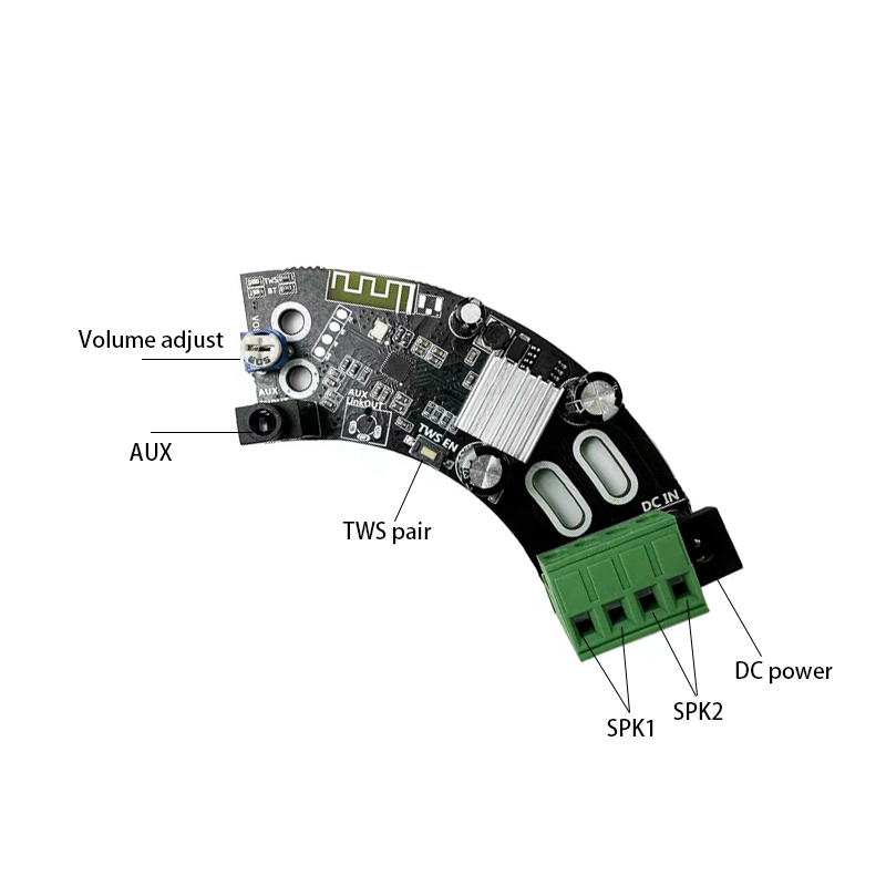 bluetooth Amplifier Board Ceil - Audio Music Background 评论和价格