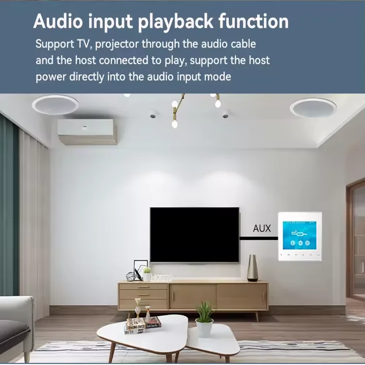 Home Bluetooth Wall Amplifier  - Audio Music Background 评论和价格