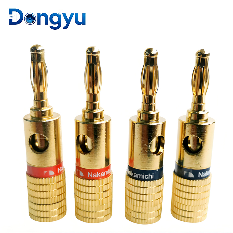 4MM Nakamichi Banana Connector - Audio Music To Video 评论和价格