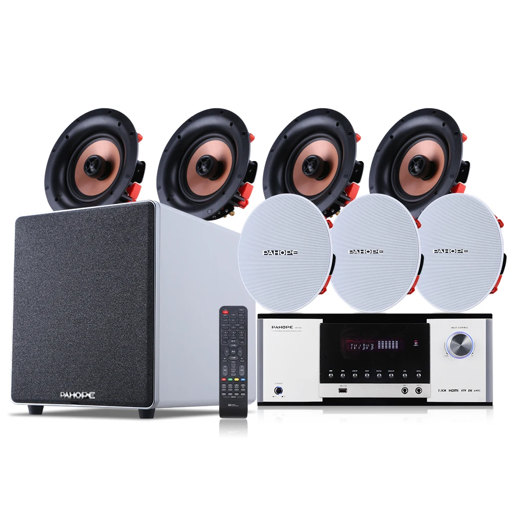 7.1 Home Theater Ceiling Speak - Audio Music Background 评论和价格