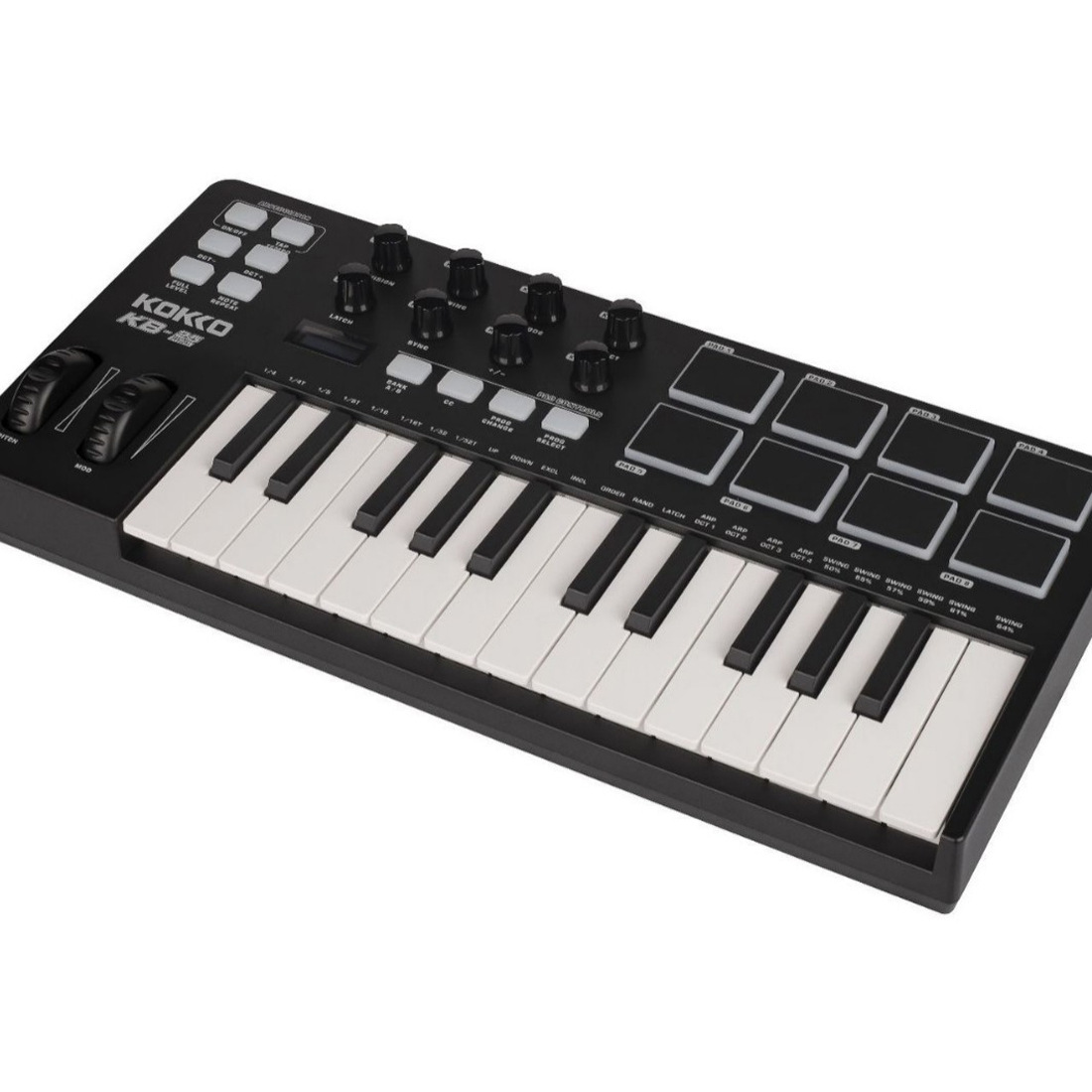 25-Key MIDI Controller Keyboar - Midi Controller Pad 评论和价格