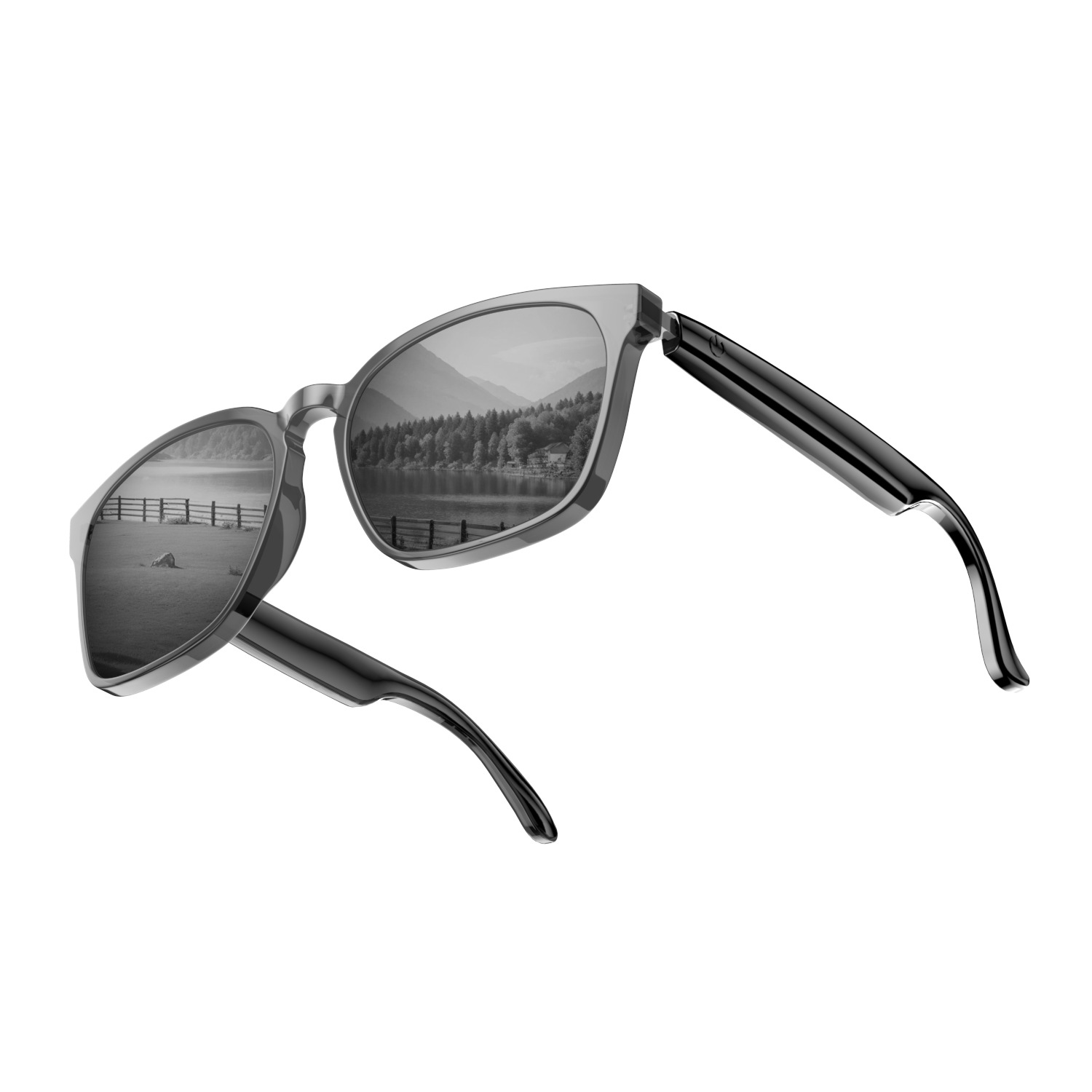 Ai smart bluetooth glasses off - Audio Music To Video 评论和价格
