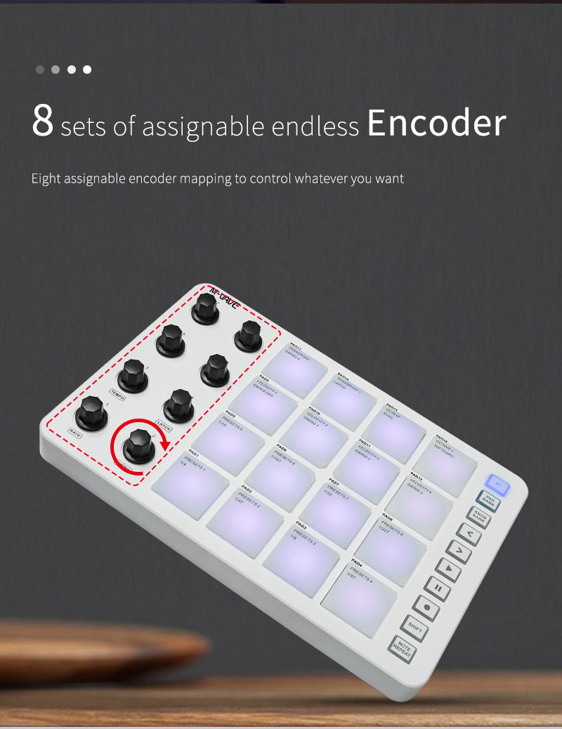 M-Vave SMC-PAD LaunchPad Desig - Midi Controller Pad 评论和价格
