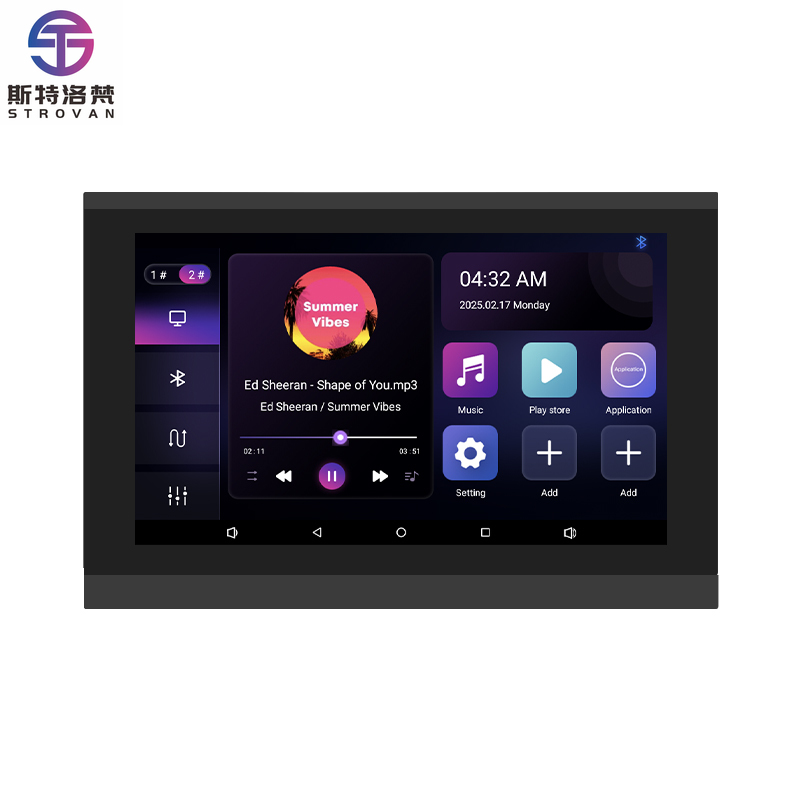 7 Inch Touch Screen 2 Zone Sma - Audio Music Background 评论和价格