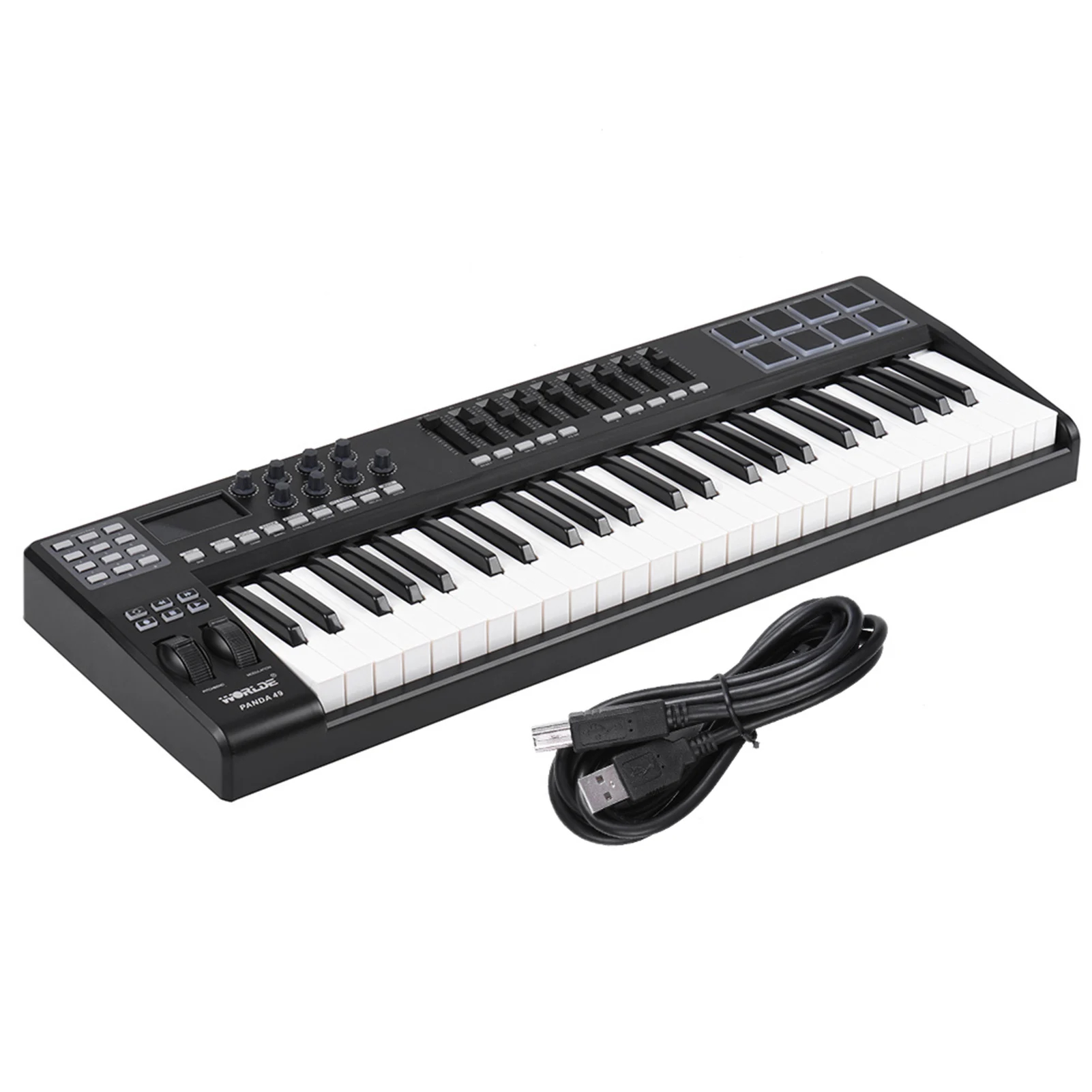 WORLDE PANDA49 Edu Pack | 49Ke - Midi Controller Pad 评论和价格