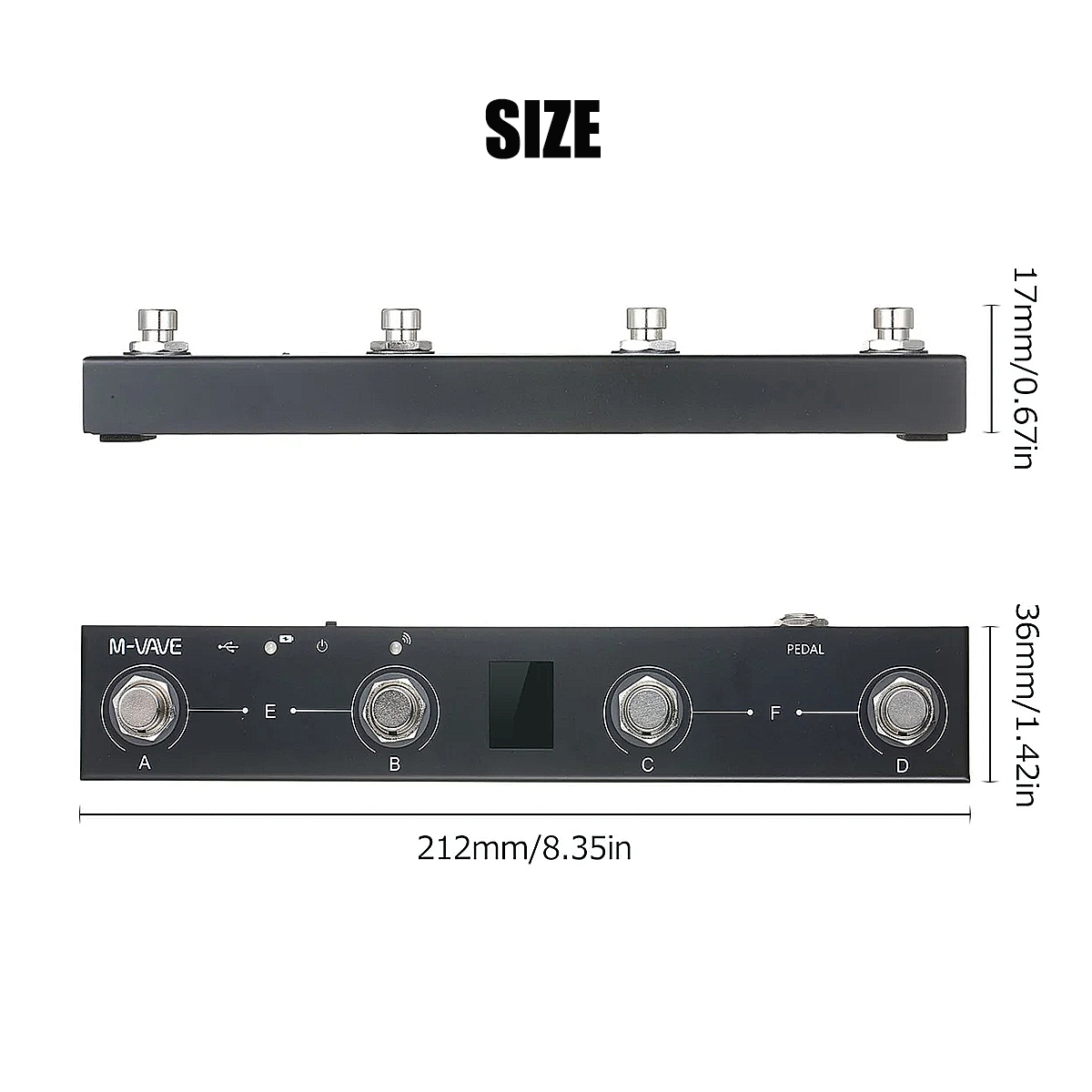 M-VAVE Chocolate Bluetooth MID - Midi Controller Pad 评论和价格