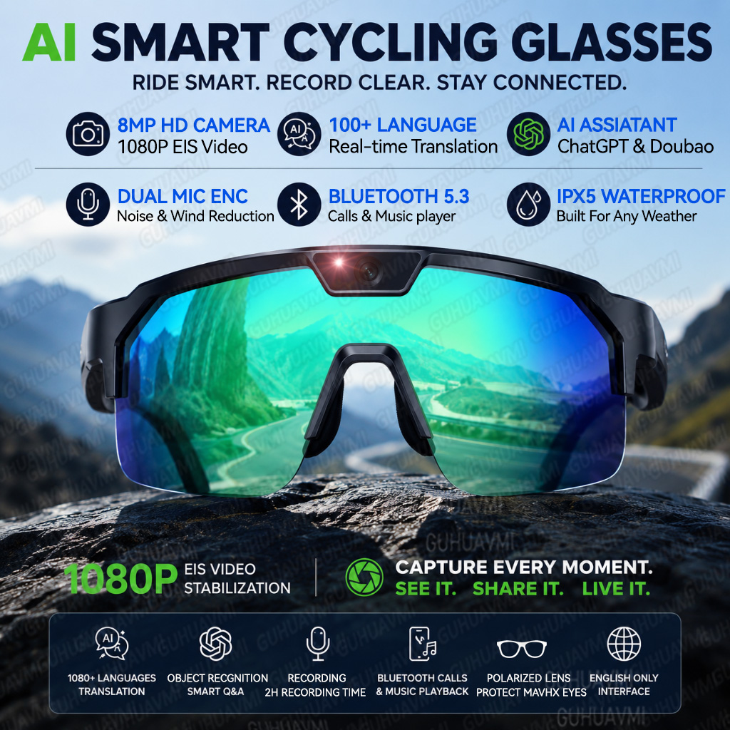 2026 Upgrade Smart Glasses wit - Audio Music To Video 评论和价格