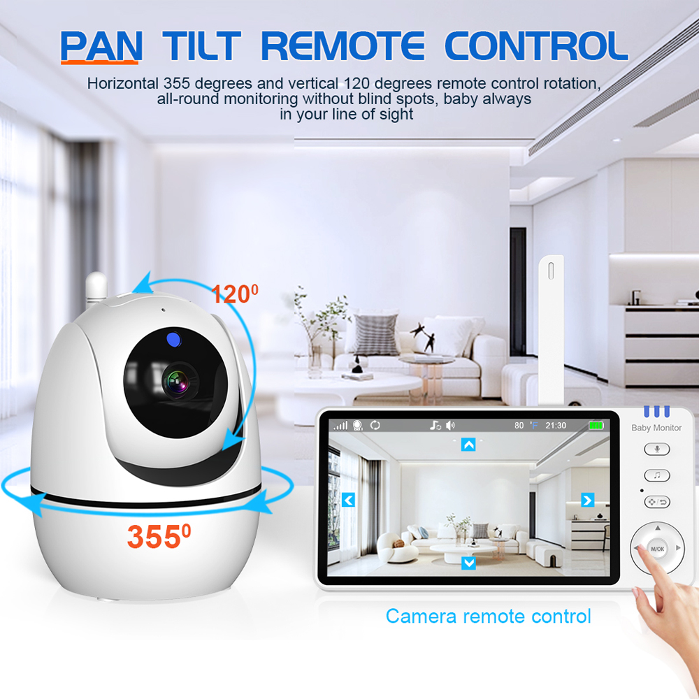 Video Baby Monitor with Cam an - Audio Music To Video 评论和价格