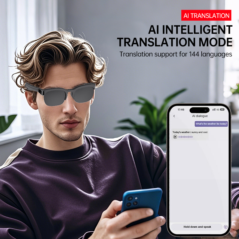 Bluetooth Audio Smart Glasses  - Audio Music To Video 评论和价格