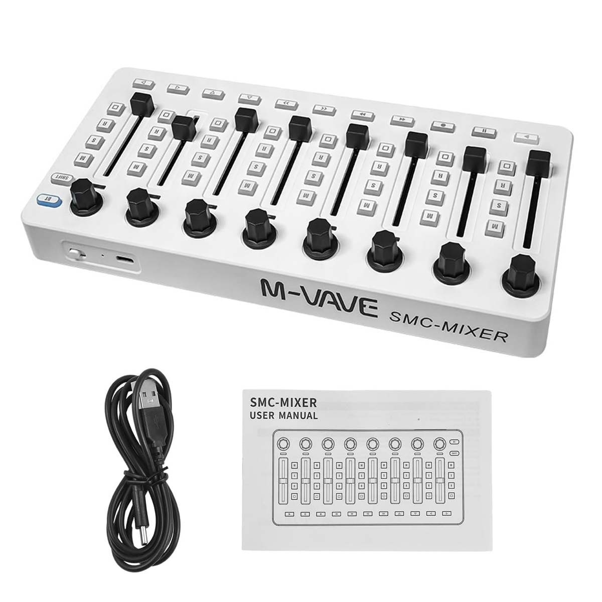 M-VAVE SMC-Mixer Wireless MIDI - Midi Controller Pad 评论和价格