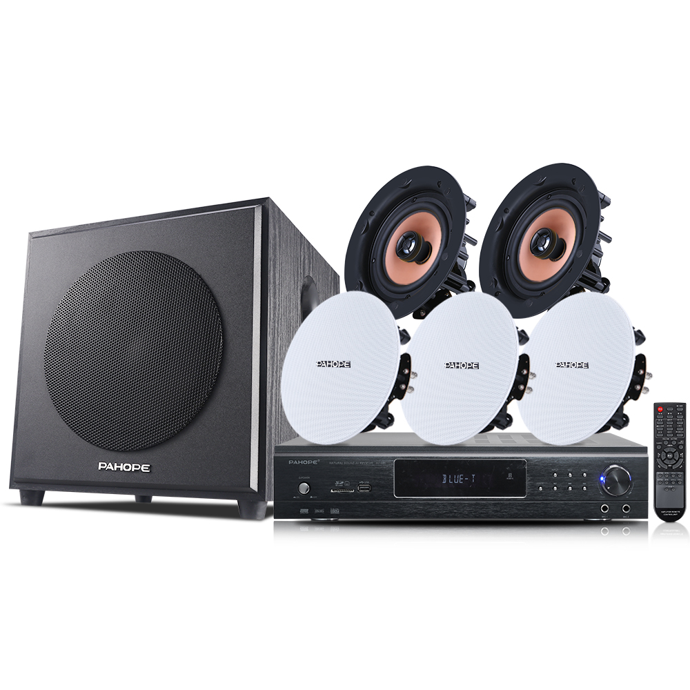 5.1 Home Theater Ceiling Speak - Audio Music Background 评论和价格