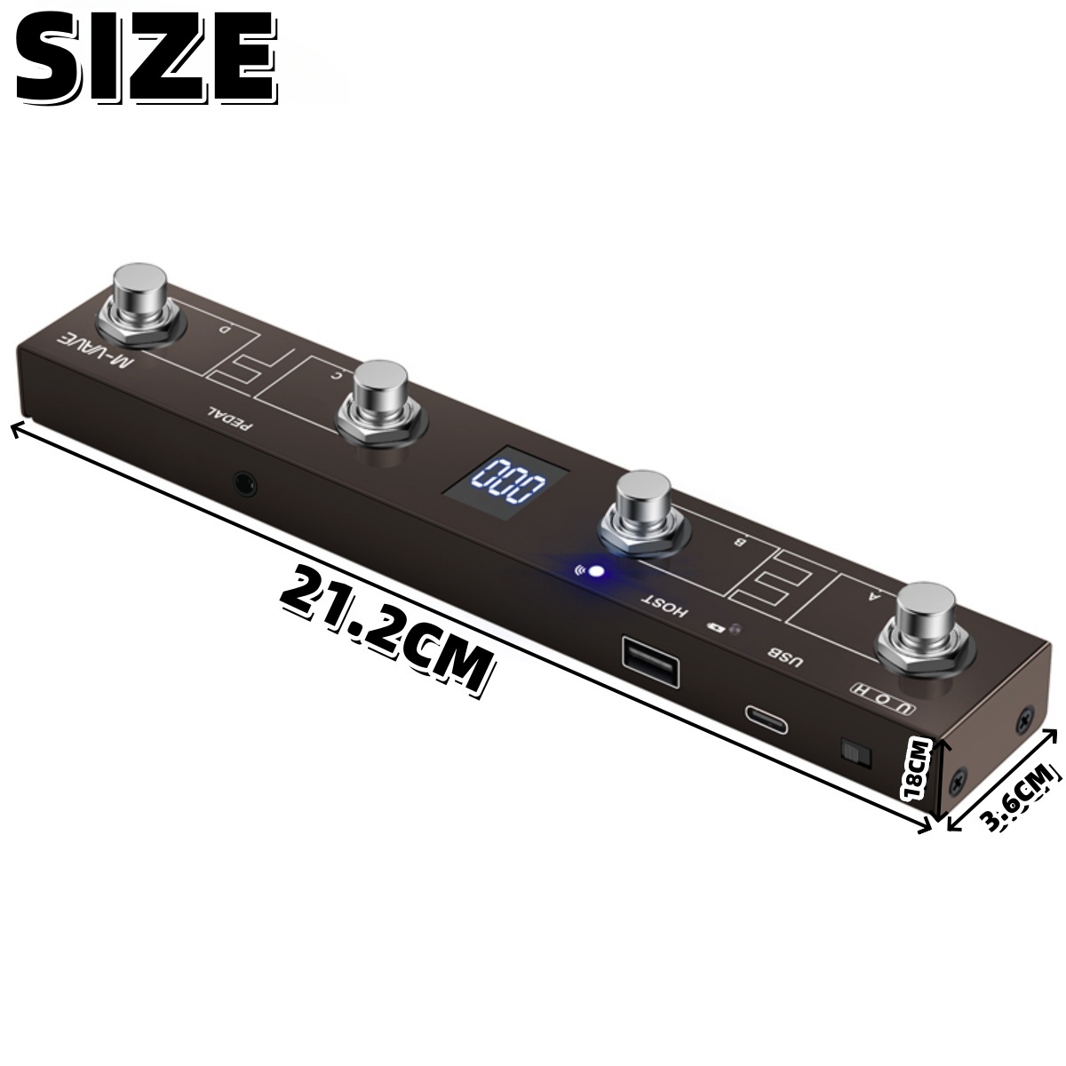 M-VAVE Chocolate Plus Wireless - Midi Controller Pad 评论和价格