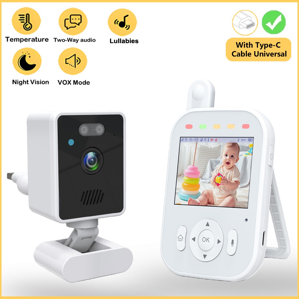 Baby Monitor Wireless Indoor 2 - Audio Music To Video 评论和价格