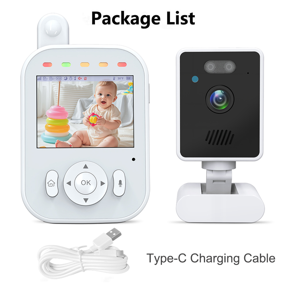 Baby Monitor Wireless Indoor 2 - Audio Music To Video 评论和价格