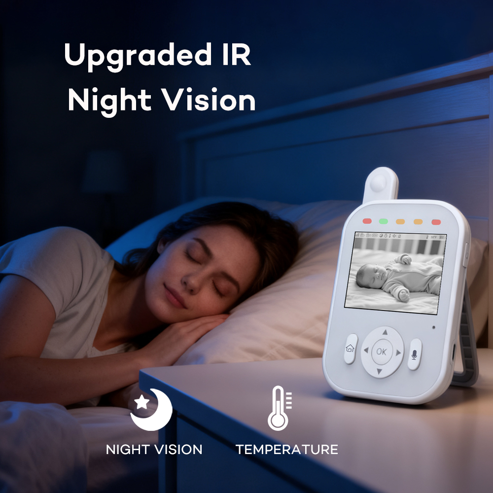 Baby Monitor Wireless Indoor 2 - Audio Music To Video 评论和价格