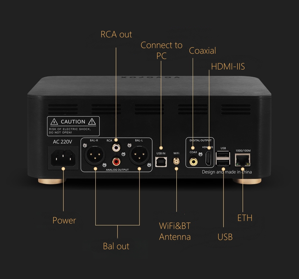 VOVOFOX-HiFi AP05S Lossless Mu - Audio Music App 评论和价格