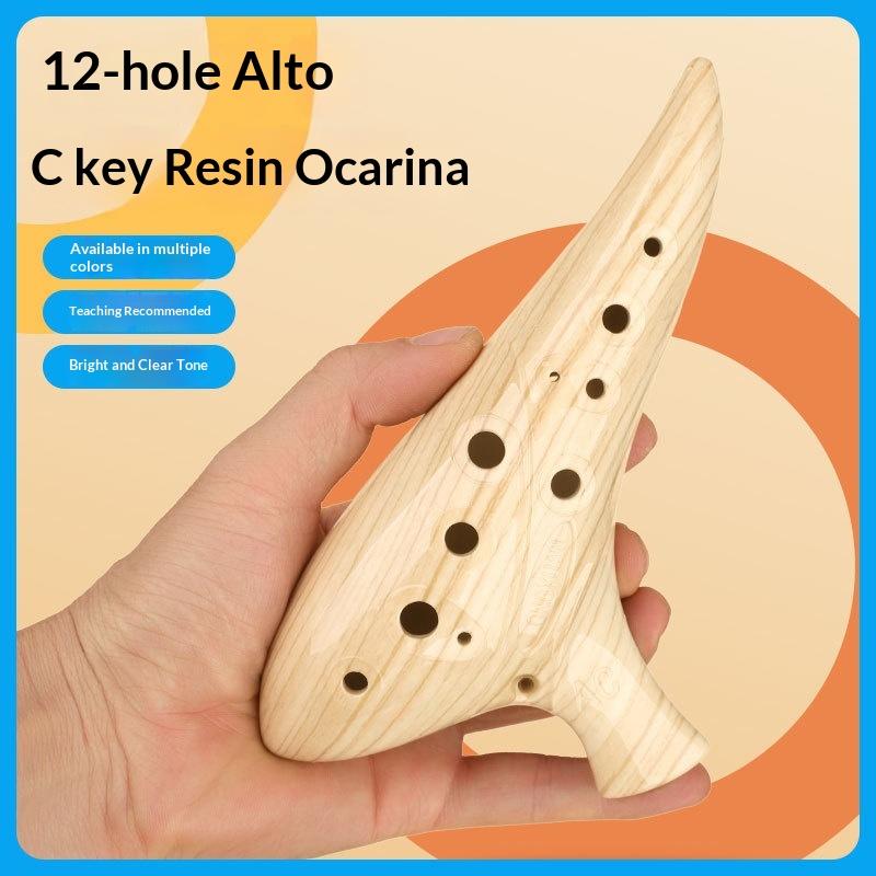 12 Hole Ocarina Instrument Oca - Ocarina Ceramic 评论和价格