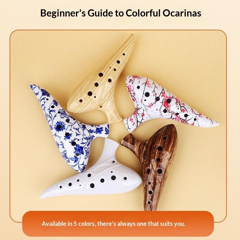 12 Hole Ocarina Instrument Oca - Ocarina Ceramic 评论和价格
