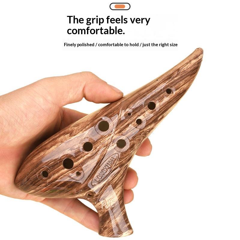 12 Hole Ocarina Instrument Oca - Ocarina Ceramic 评论和价格